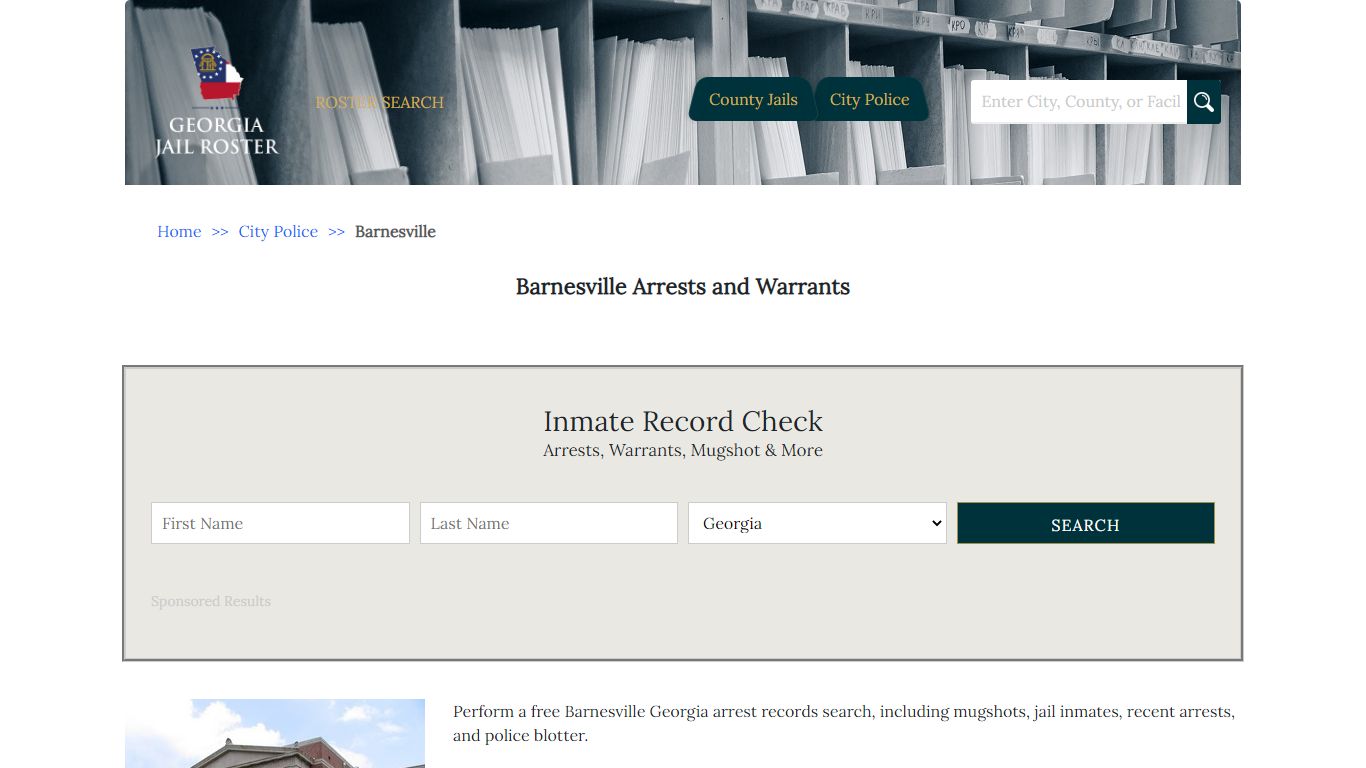 Barnesville Arrests and Warrants - Georgia Jail Inmate Search